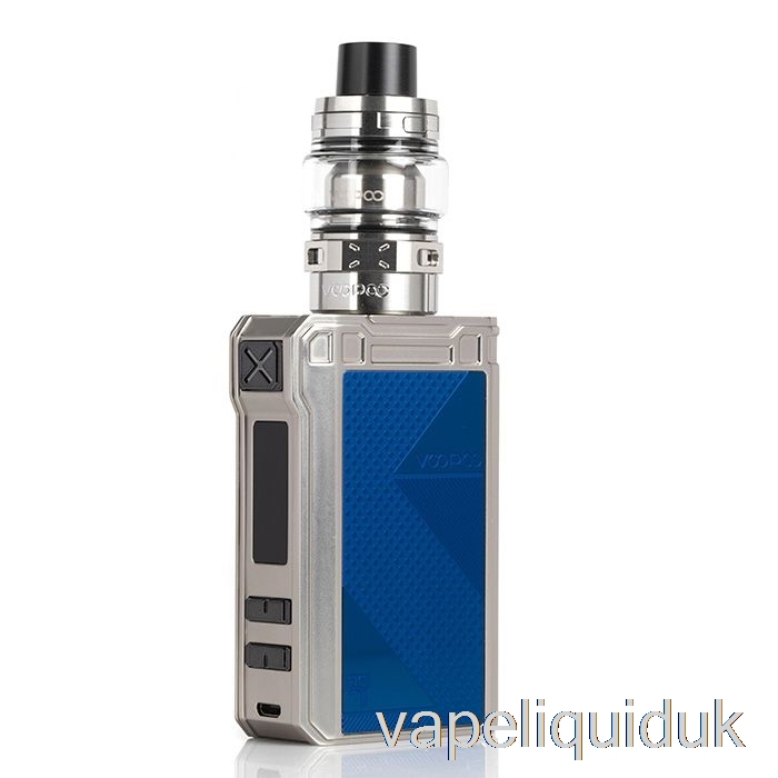 VOOPOO ALPHA ZIP MINI 120W & MAAT Tank Starter Kit No. 7 Blue Vape Juice